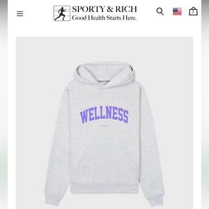 Sporty & Rich Ivy Wellness Hoodie - large